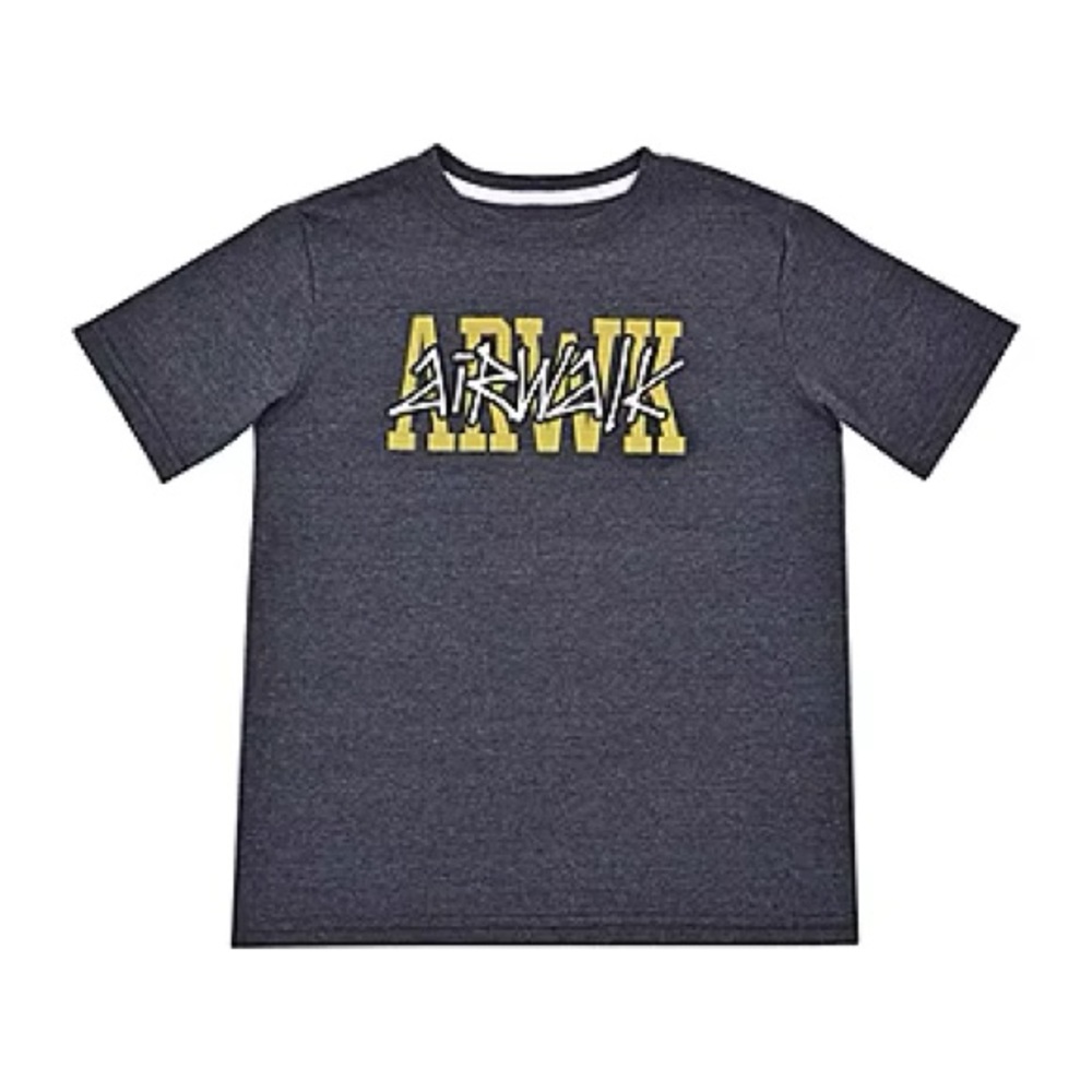 Airwalk Big Boys Crew Neck Short Sleeve Graphic T-Shirt Size Medium